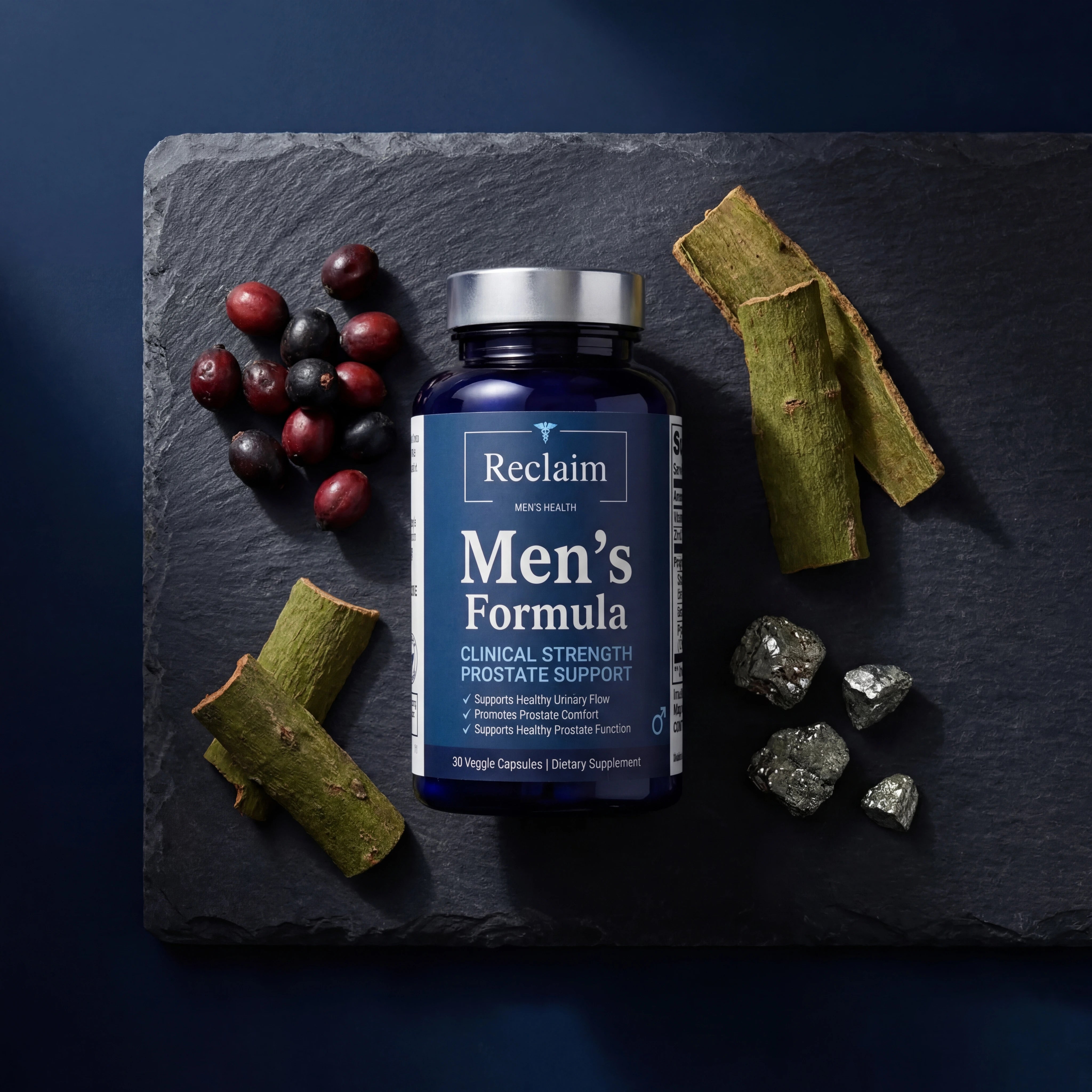 Reclaim Men's Formula — Clinical Strength Prostate Support | 30 Softgels